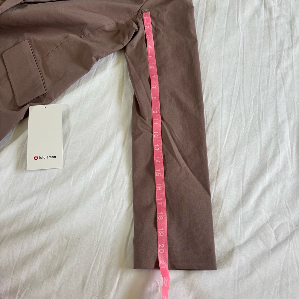 Lululemon Relaxed Fit Twill Blazer TPTC Taupetastic Brown Women’s Size M - Picture 4 of 6
